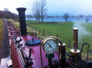 Footplate view